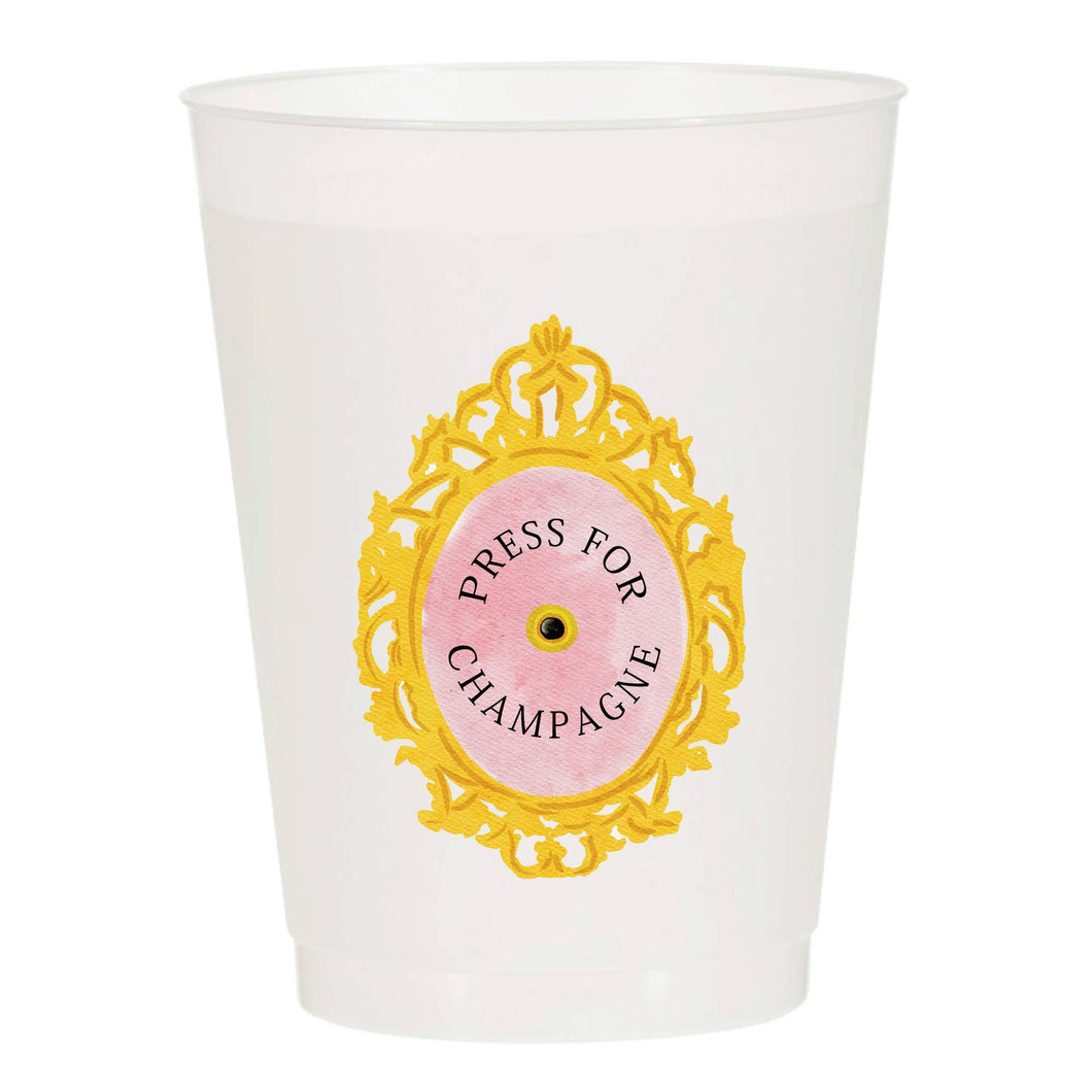 Press for Champagne Cups - Set of 10