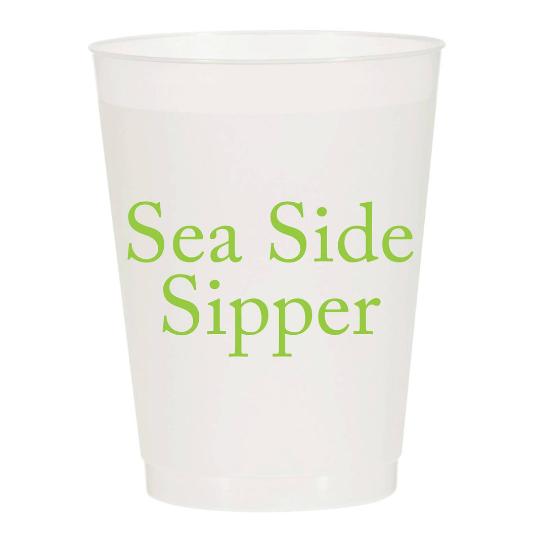 Sea Side Sipper Cup - Set of 10